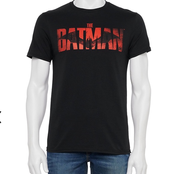 Hot Topic Other - Hot Topic Batman T Shirt Black The Movie Logo